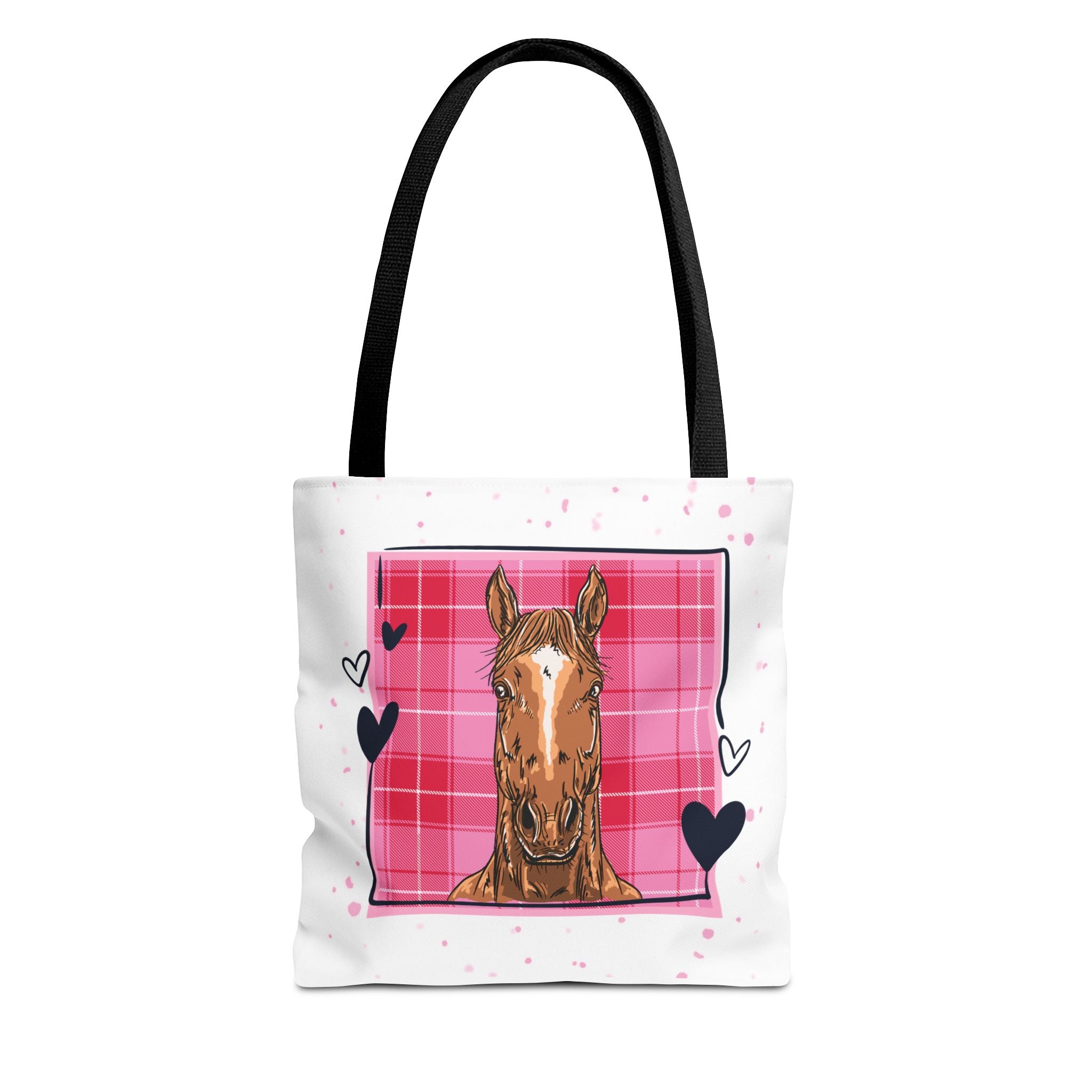 Personalized 'She Stole My Heart' Horse Tote Bag — Valentine Equestrian Gift