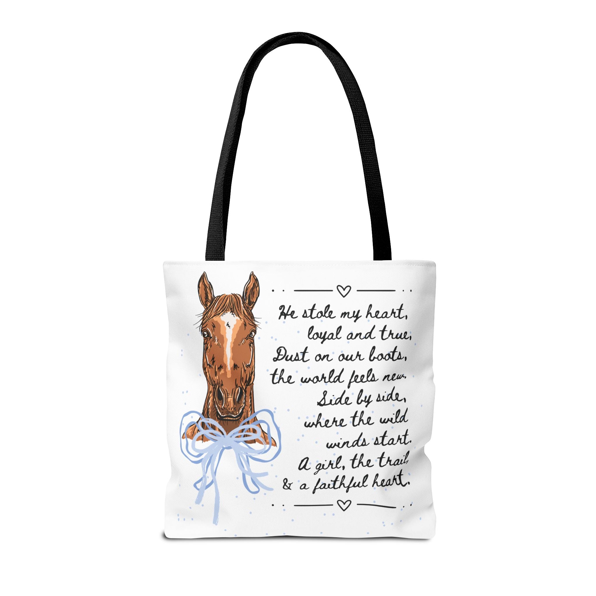 Personalized Horse Tote Bag — 