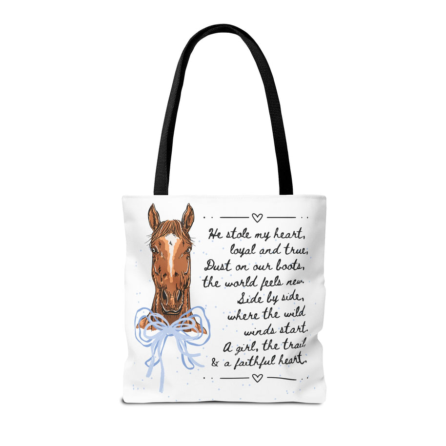 Personalized Horse Tote Bag — 
