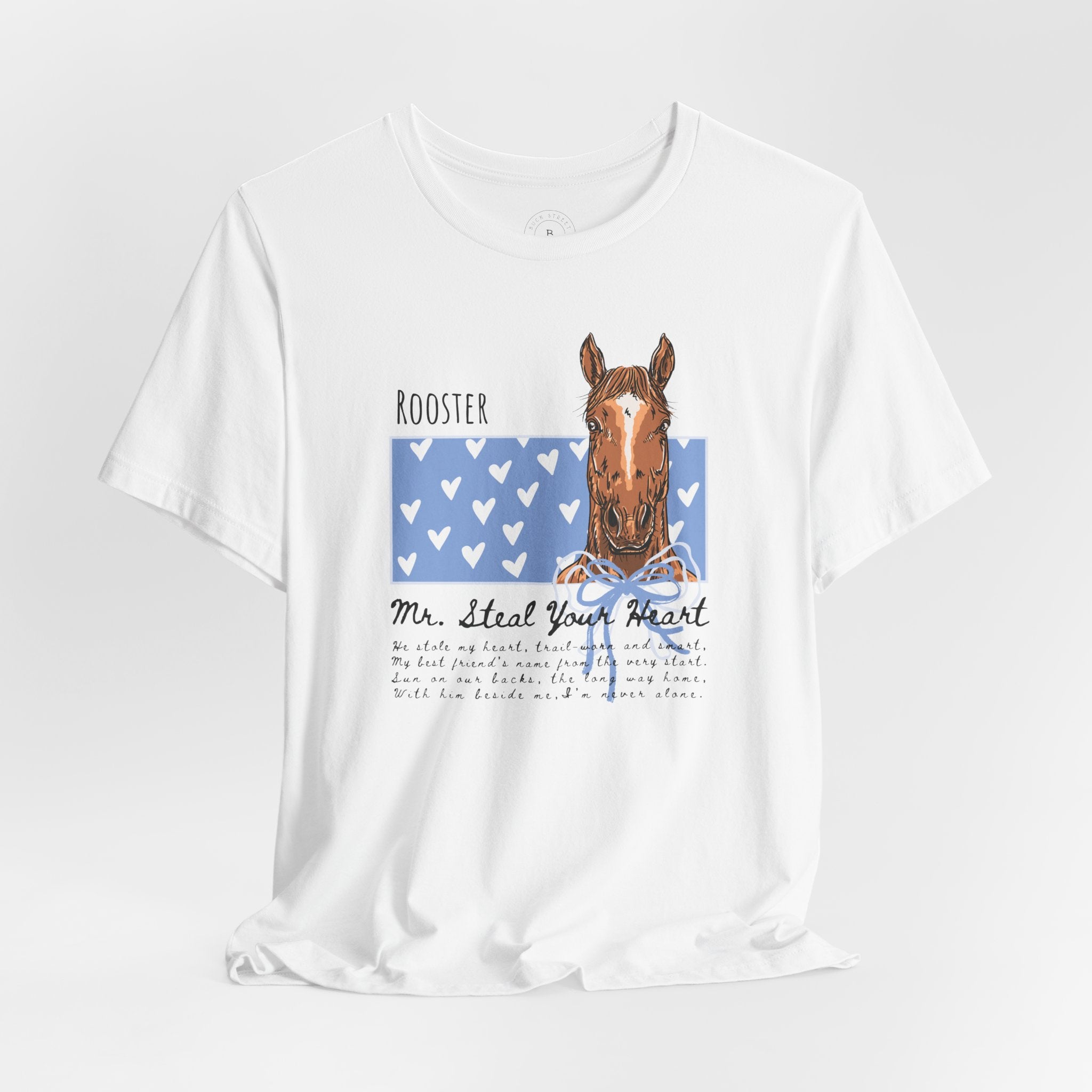 Mr. Steal Your Heart — Personalized Horse Lover Tee