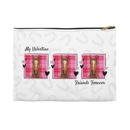 Personalized Horse Lover Accessory Pouch — 