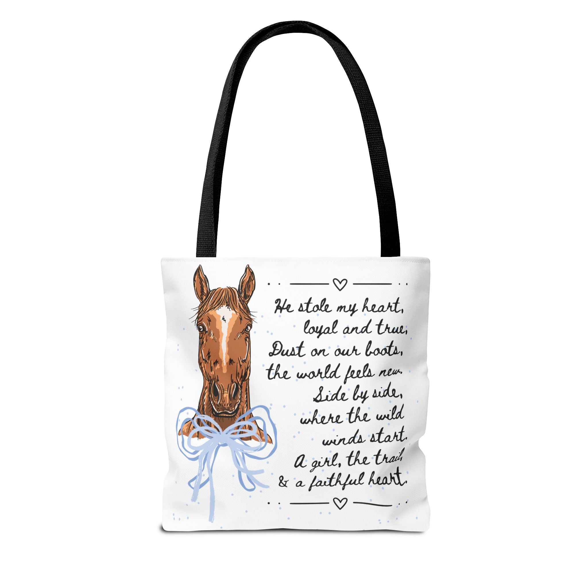 Personalized Horse Tote Bag — 