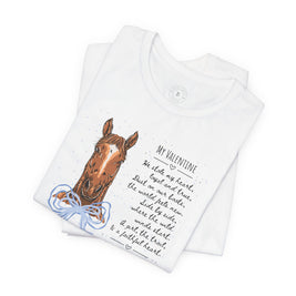 Mr. Steal Your Heart Horse T-Shirt — Personalized Valentine Tee for Horse Lovers