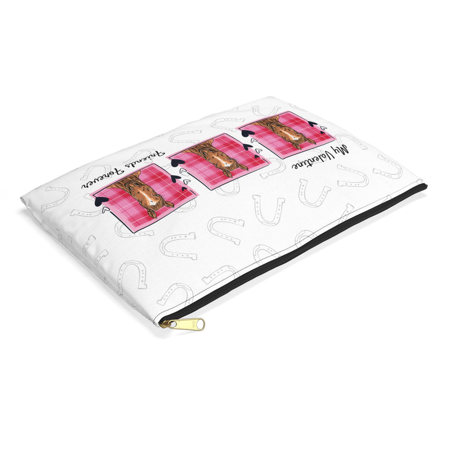 Personalized Horse Lover Accessory Pouch — 