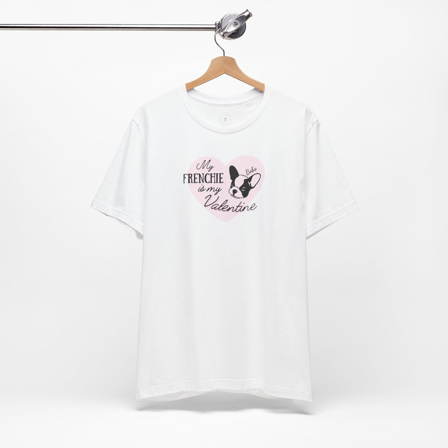 Personalized Vintage Frenchie Valentine T-Shirt