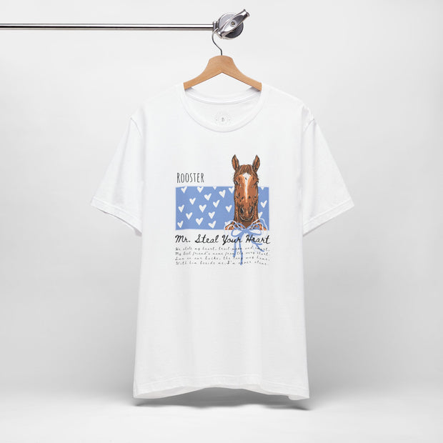 Mr. Steal Your Heart — Personalized Horse Lover Tee