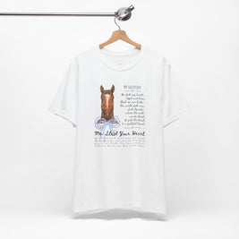 Mr. Steal Your Heart Horse T-Shirt — Personalized Valentine Tee for Horse Lovers