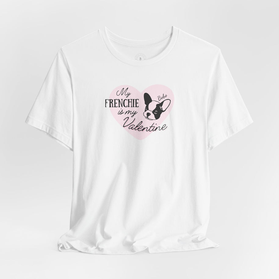 Personalized Vintage Frenchie Valentine T-Shirt