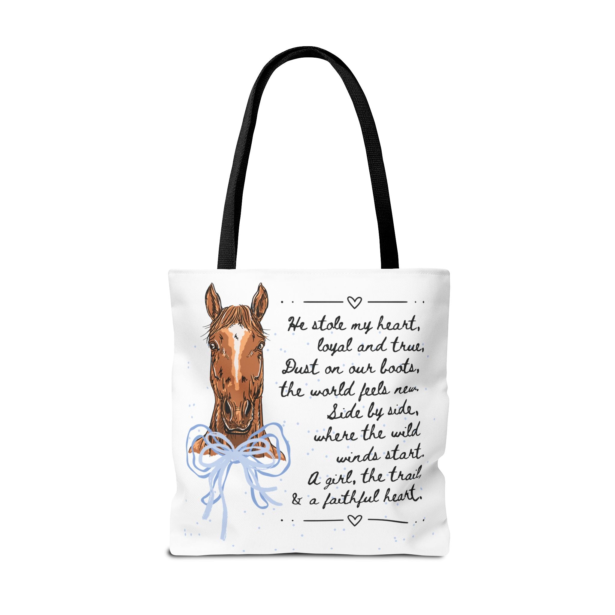 Personalized Horse Tote Bag — 